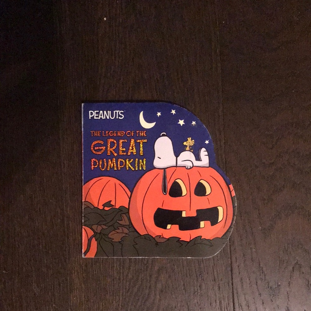 Snoopy’s The Legend Of The Great Pumpkin Childrens Boardbook